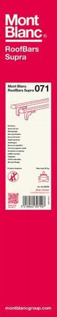 Montblanc Barre portatutto Supra 71