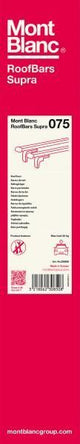 Montblanc Supra 75 Roof Rack Bars