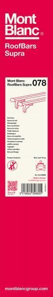 Montblanc Barre portatutto Supra 78