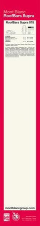 Montblanc Barre portatutto Supra 78