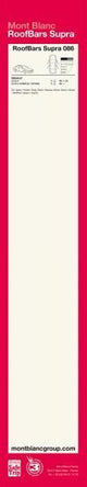 Montblanc Barre portatutto Supra 86
