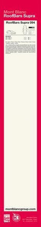 Montblanc Barre portatutto Supra 94