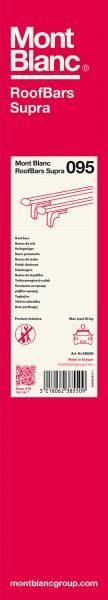 Montblanc Barre portatutto Supra 95