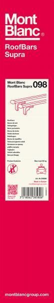 Montblanc Supra 98 Roof Rack Bars