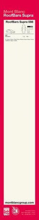 Montblanc Barre portatutto Supra 98