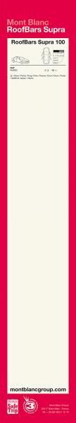 Montblanc Barre portatutto Supra 100