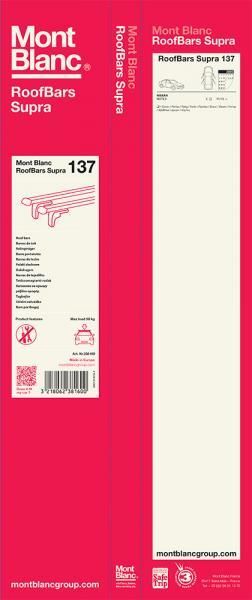 Montblanc Barre portatutto Supra 137