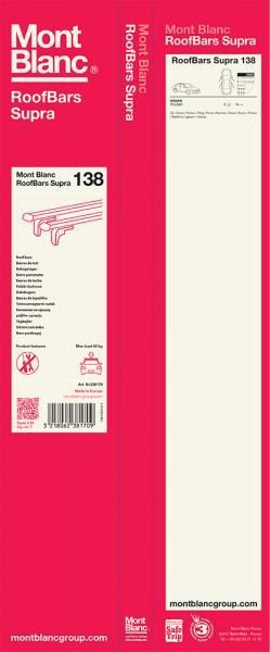 Montblanc Barre portatutto Supra 138