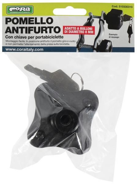 Montblanc llo con chiave per portabici Biker Plus