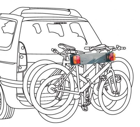 Montblanc Portatarga con luci 7 poli