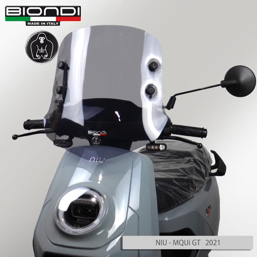 Biondi Little Club Cupolino Scooter Fumé Chiaro 3 mm – Solo Cupolino