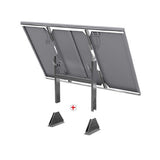 Uniteck panels up to 600W - reclining UNIFIX 1200 EGR KIT + FIXING TO CONCRETE OR WOOD GROUND