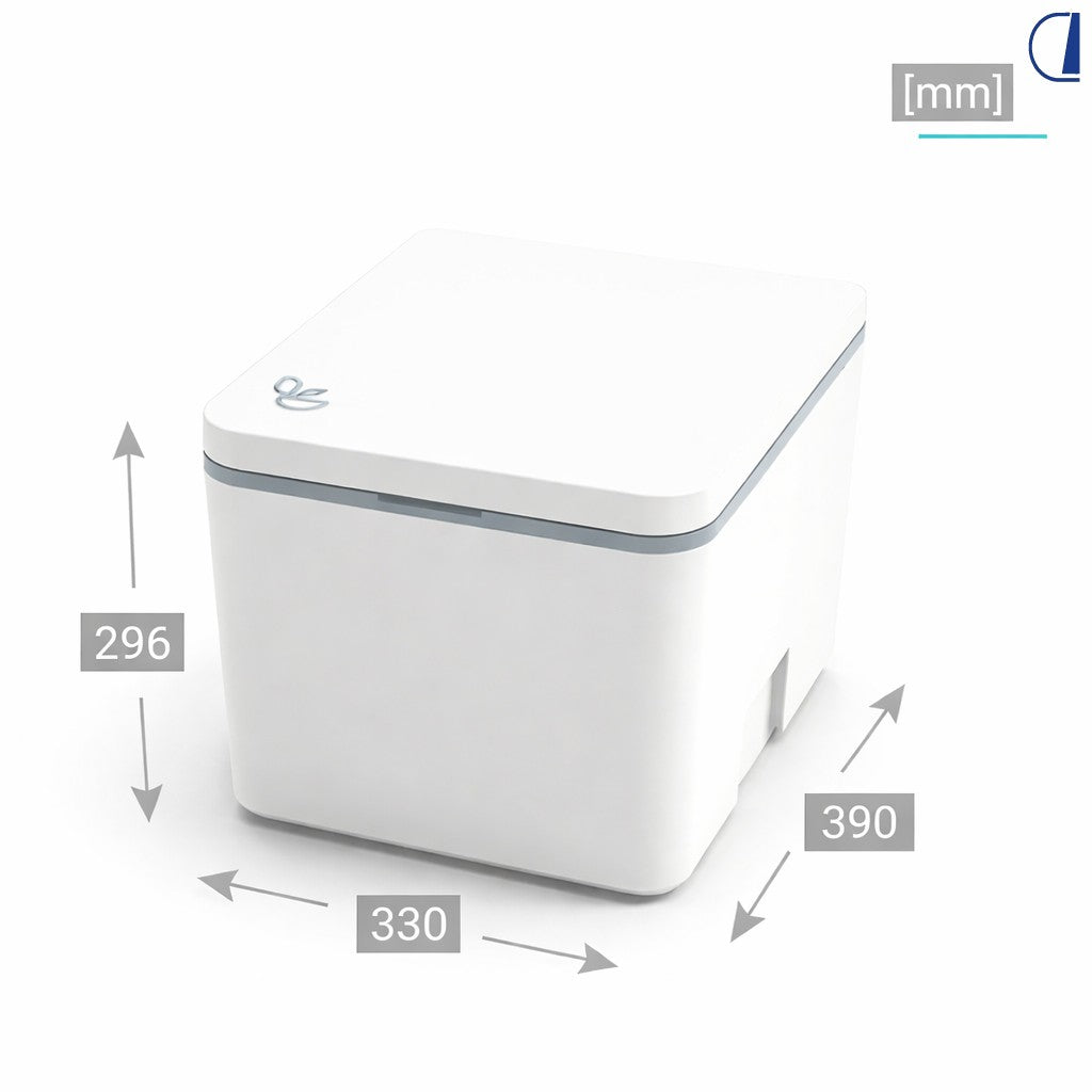 Trelino WC a secco a separazione Evo S bianco