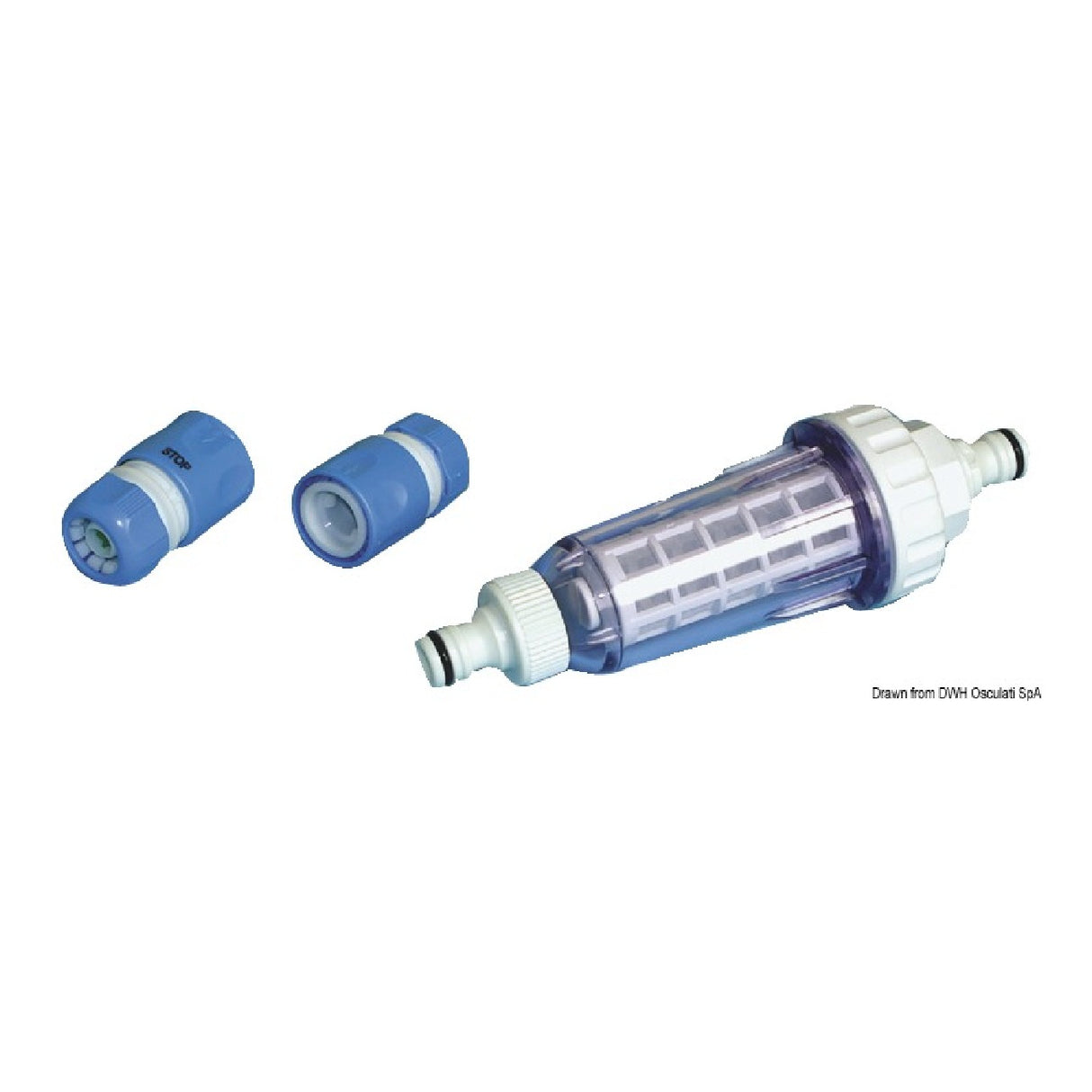 Filtro antical lavable Osculati de 80 micras 52.124.75