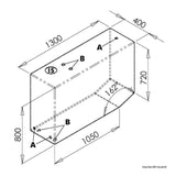 Osculati Large capacity rigid drinking water tank 52.173.01