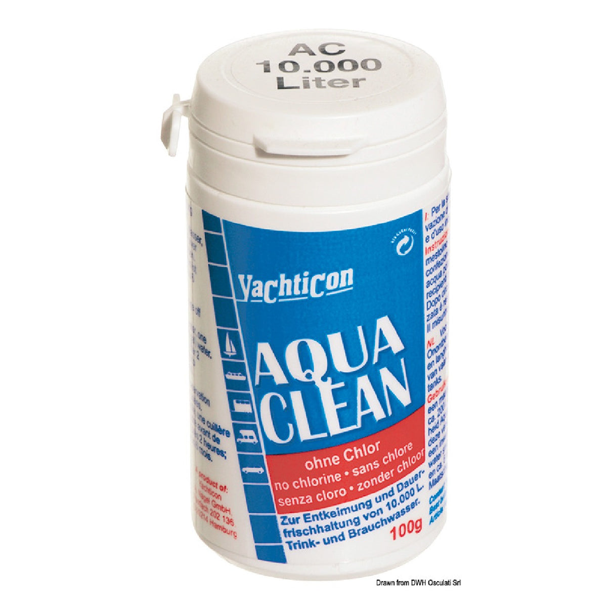 Yachticon Aqua Clean para tanques de agua dulce