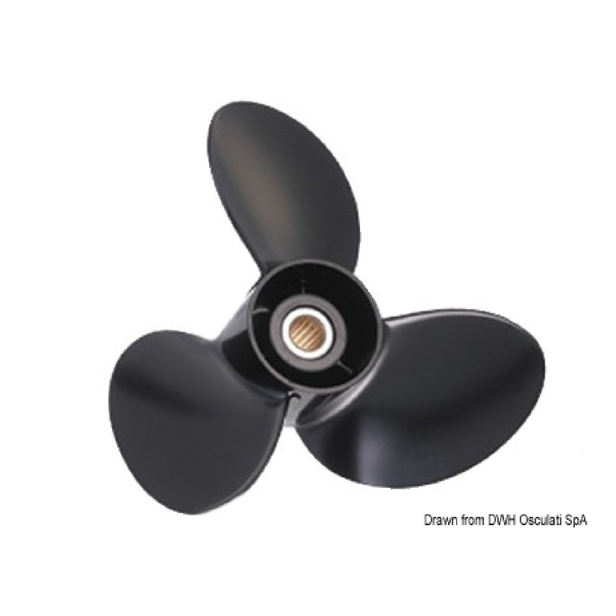 Solas-Propeller für TOHATSU-Motoren, Steigung 11,60/11,10/11,40/11,00