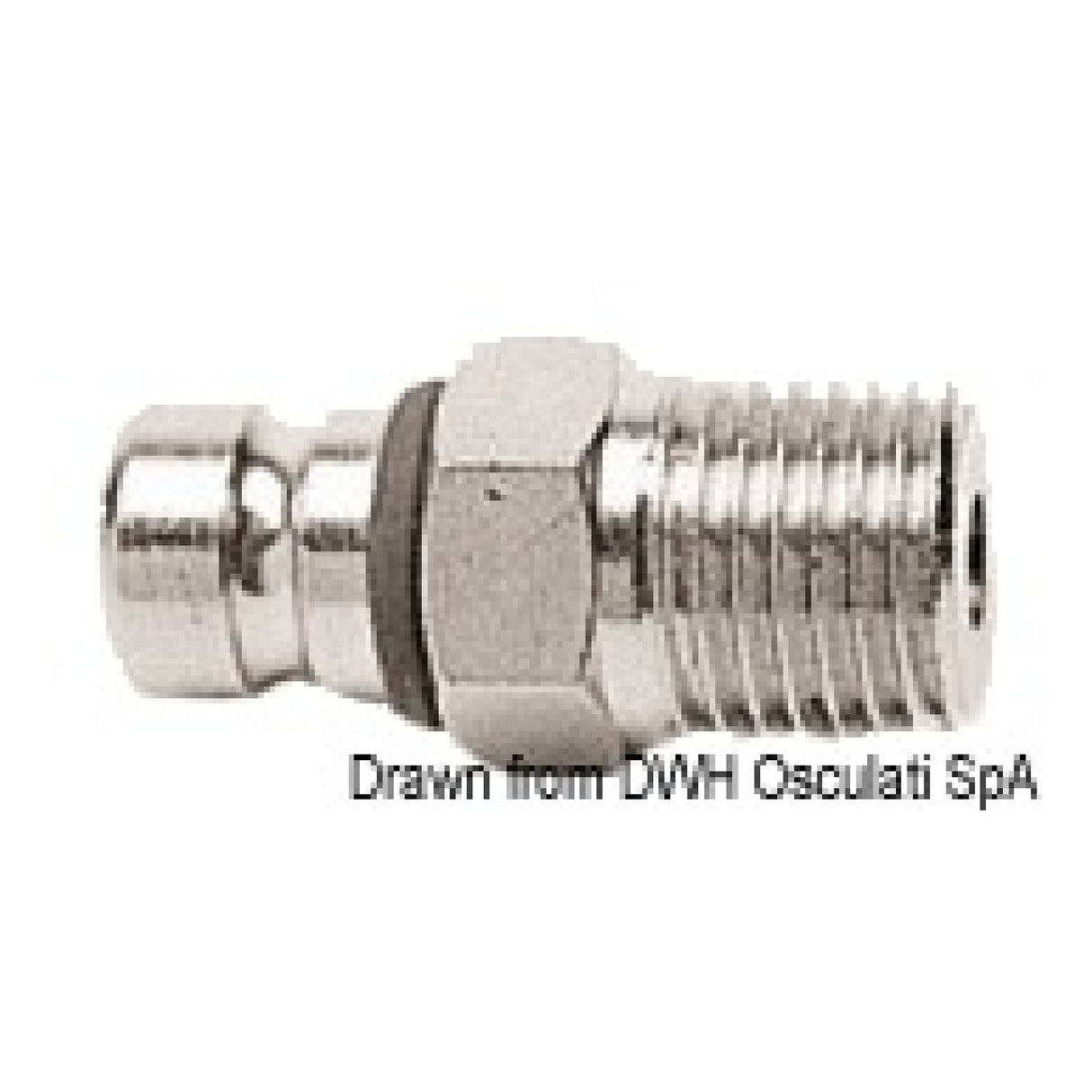 Acoplamientos de combustible Osculati Suzuki/Tohatsu 52.392.58