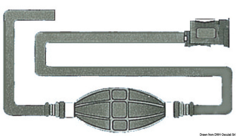 Osculati Fuel line with Honda connection 52.731.71