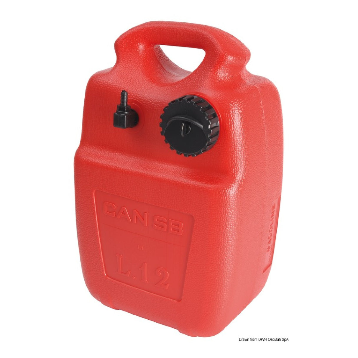 Osculati Serbatoio portatile carburante in Eltex senza livello 52.733.10