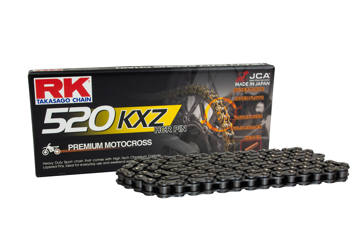 Rk Takasago Catena di Trasmissione CATENA RK GB520KXZ-120Mg ORO CL maglie