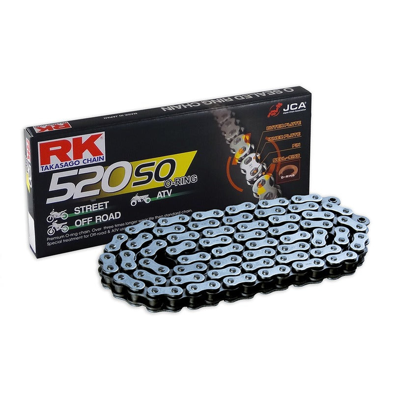 Rk Catena trasmissione moto passo 520So 112 maglie Clf