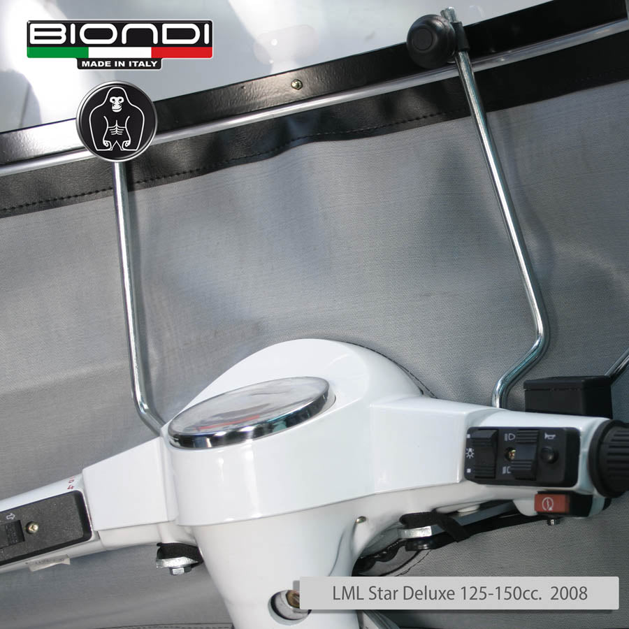 Biondi Parabrezza Z LML Star Deluxe 125/150 Maestrale 1998 con Attacchi