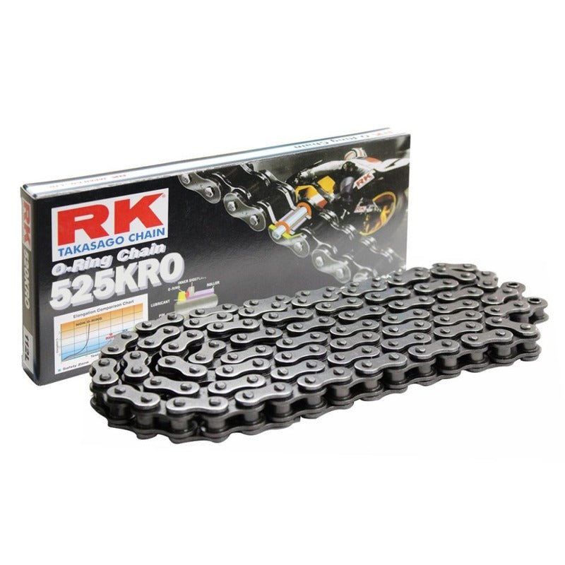 Rk Catena trasmissione moto passo 525Kro 124 maglie Clf