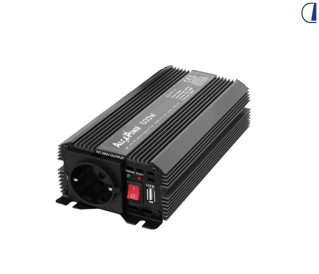 Di-Tec Inverter onda modificata soft start 600W 12V DC / 230V AC
