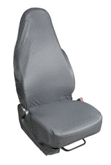 Lampa Easy Cover Coprisedile Anteriore Elasticizzato - Grigio