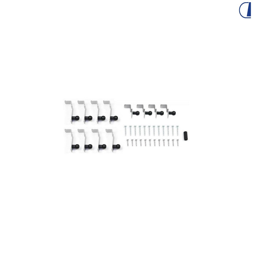Remis Set clip fissaggio REMItop Vario II 45 mm per oblò 900x600 mm