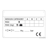 Osculati Placchetta per identificazione scafi e motori fuori/entro bordo 54.409.01