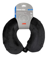 Lampa Memory-Wrap, cuscino per collo in memory foam da viaggio - Nero 54164