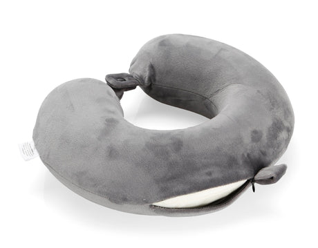 Lampa Memory-Wrap, cuscino per collo in memory foam da viaggio - Grigio 54165