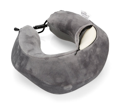 Lampa Neck-Luxe, cuscino per collo ergonomico da viaggio - Grigio 54168