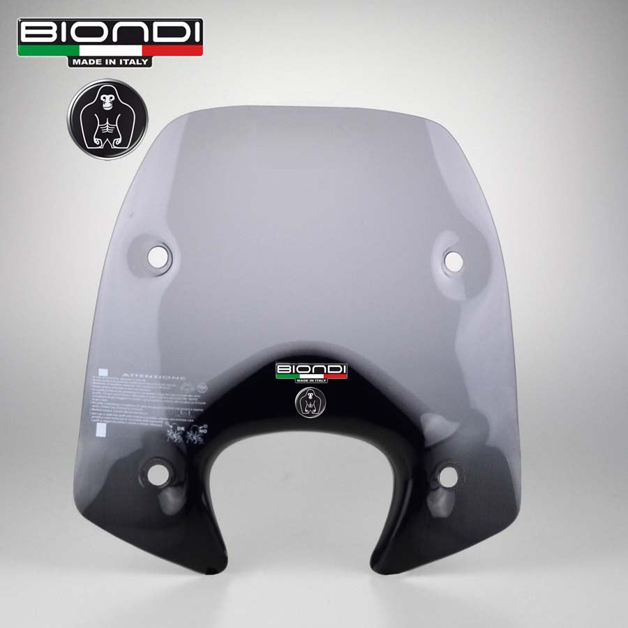 Biondi Little Club Cupolino Scooter Piaggio Liberty / Askoll eS - Fumé