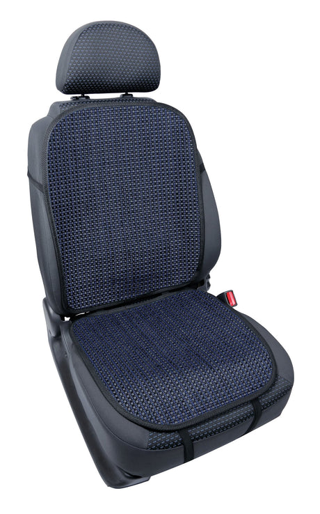 Lampa Freschino, schienale in carta tessile - Blu 54556