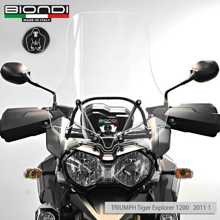 Biondi Cupolino Trasparente Triumph Tiger Explorer 1200 / XC 2011 - Linea Gust