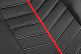 Rapid, set fodere coordinate - Nero/Rosso