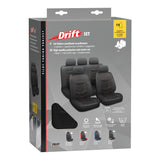 Drift, set fodere coordinate - Nero/Blu