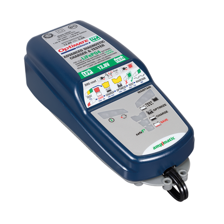 Caricabatterie moto scooter OPTIMATE Lithium 4S 6 Ampere Tecmate TM-390 - AmerigoStore