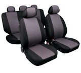 Diago, set fodere coordinate in jacquard - Nero