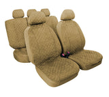 Miky, set fodere coordinate in microfibra - Beige
