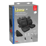 Linear, set fodere coordinate in jacquard - Nero
