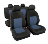 Classic, set fodere coordinate in jacquard - Avio/Nero