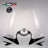 Biondi Parabrezza Club Keeway Jordan IT Logik 125/150 2017 con Attacchi