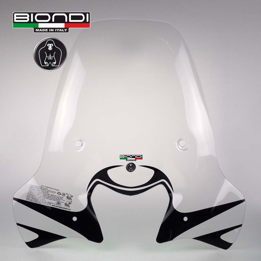 Biondi Parabrezza Club SYM Symphony 125 Euro 5 2020 con Attacchi