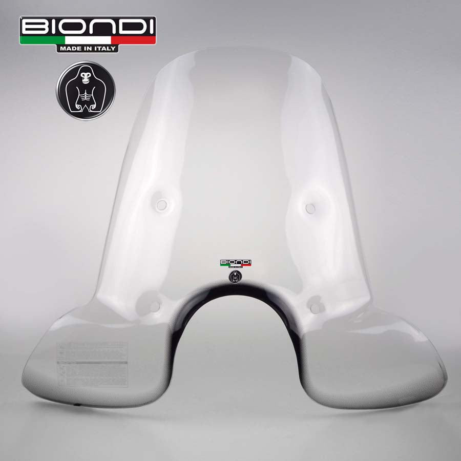 Biondi Parabrezza Club Aprilia Scarabeo 500 2007-2012 con Attacchi