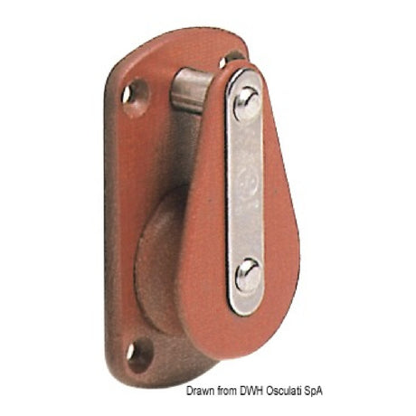 HYE Tufnol Block 1 Pulley LB