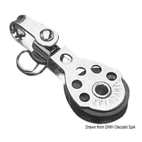 Viadana Mini Regatta Blöcke für Seile bis 6 mm 6x25